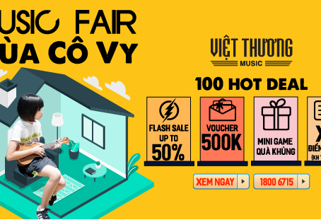 Thỏa mãn đam mê âm nhạc cùng Việt Thương Music Fair 2020
