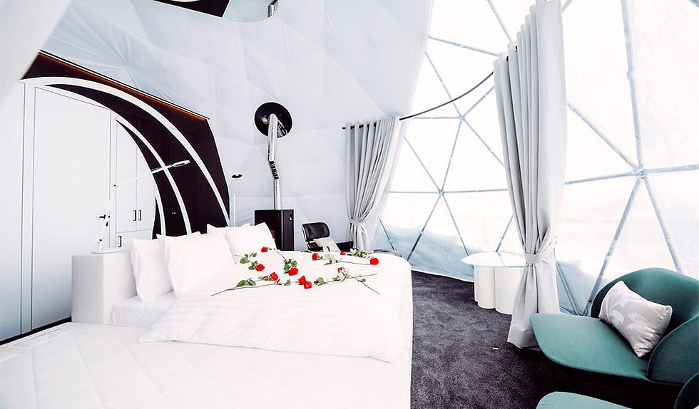 Whitepod Hotel, biến kỳ nghỉ thành trải nghiệm lý tưởng.