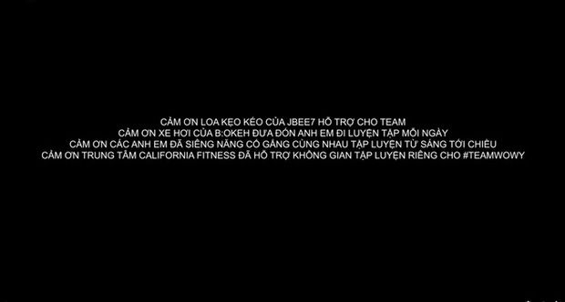 Wowy chia sẻ khoảnh khắc cả team tập luyện cho vòng 2 Rap Việt, không quên cảm ơn cả... loa kẹo kéo của JBee7 lẫn xe hơi của B:OKEH - Ảnh 6.