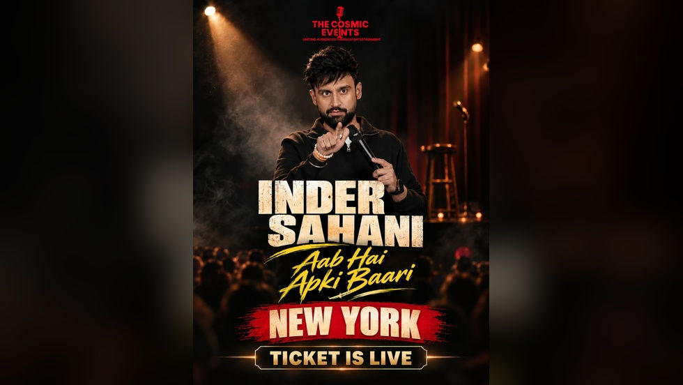 A Standup Comedy Show by Inder Sahani - New York