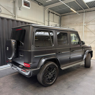 Mercedes G - klasse voorzien van een PPF paint protection , lakbescherming