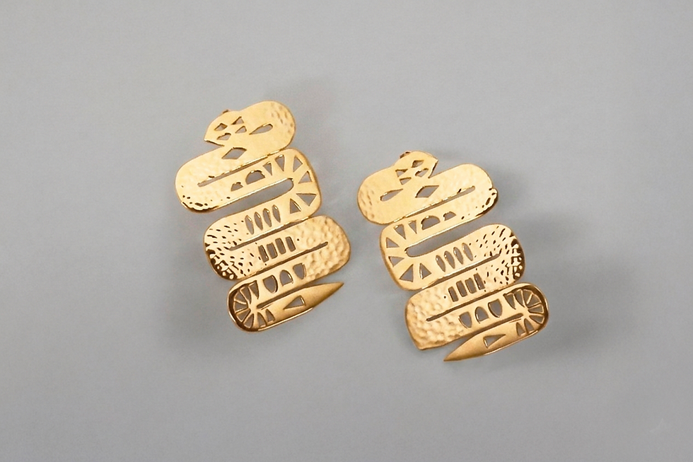 Miniature : Boucles d'oreilles Serpent