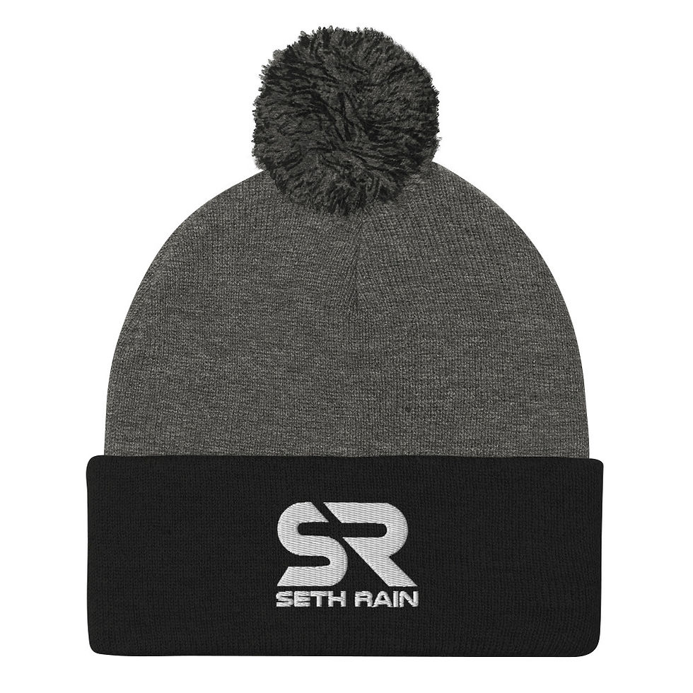 Thumbnail: Seth Rain Logo - Pom-Pom Beanie