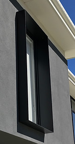 Outdoor window hood and canopy