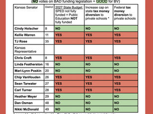 2026 KsLeg session: School Funding