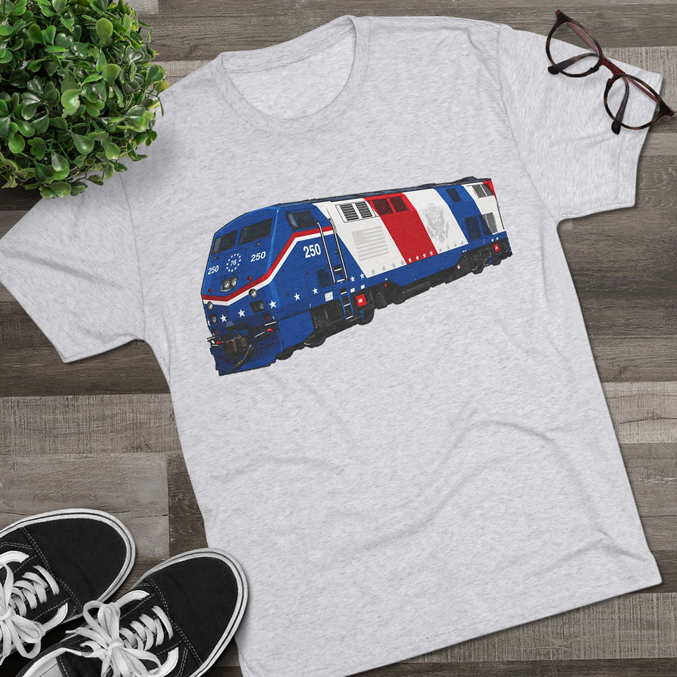 Thumbnail: AMERICA 250, Locomotive Engine 250, Inspired by Metro-North Railroad