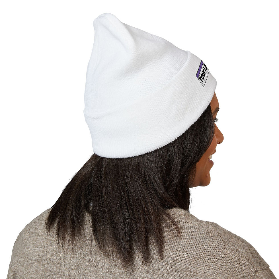 Thumbnail: CUSTOM Long Island Railroad-Inspired (LIRR) Beanie Winter Cap