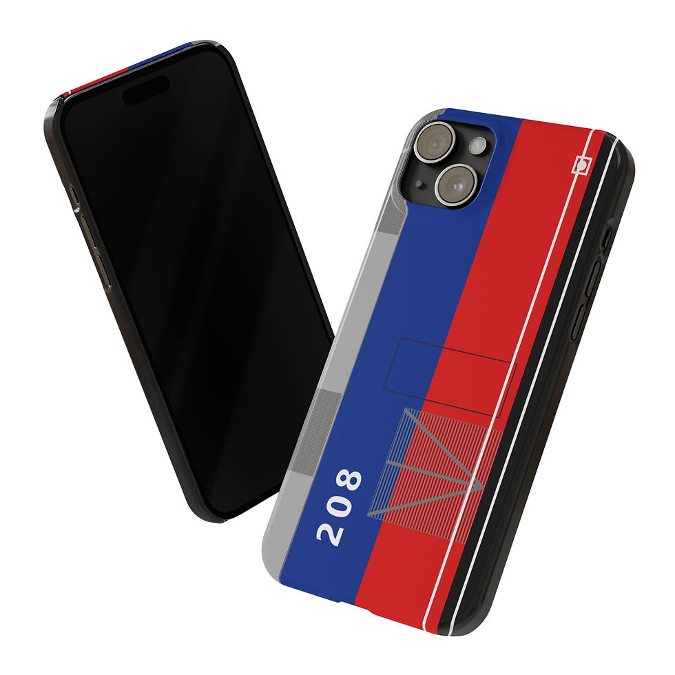 Thumbnail: "Beachball" Metro-North P32-Inspired Engine Cell Phone Case (Engine #208)