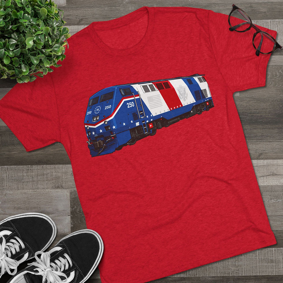Thumbnail: AMERICA 250, Locomotive Engine 250, Inspired by Metro-North Railroad