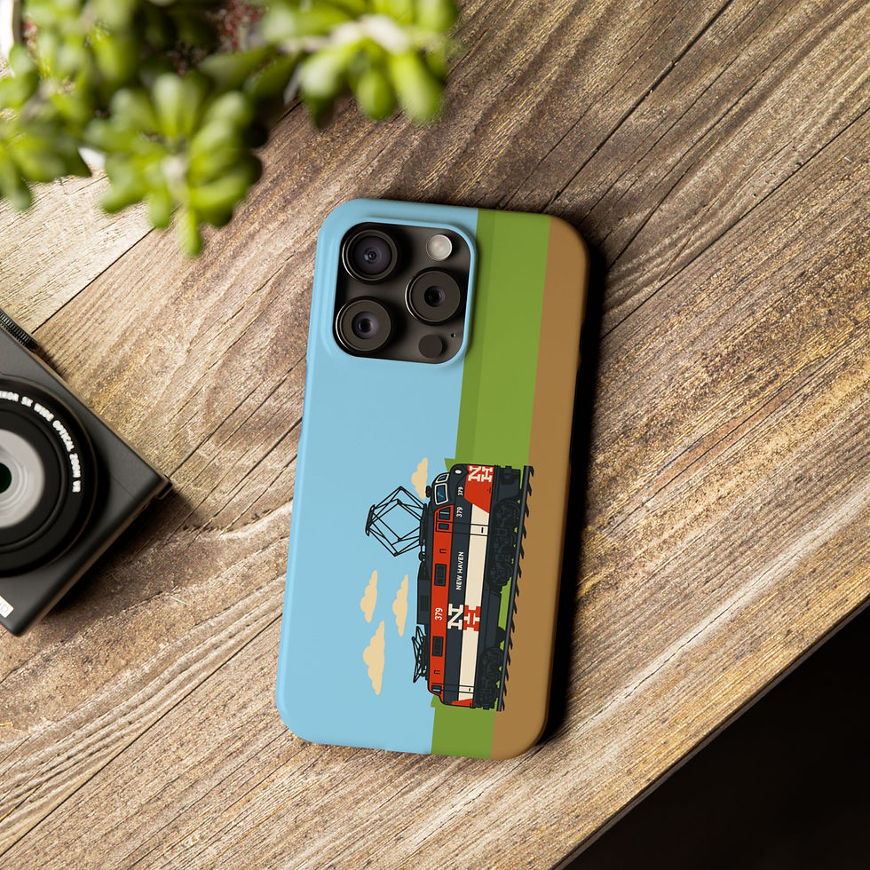 Thumbnail: New Haven Railroad Inspired Cell Phone Case - EP-5 Locomotive