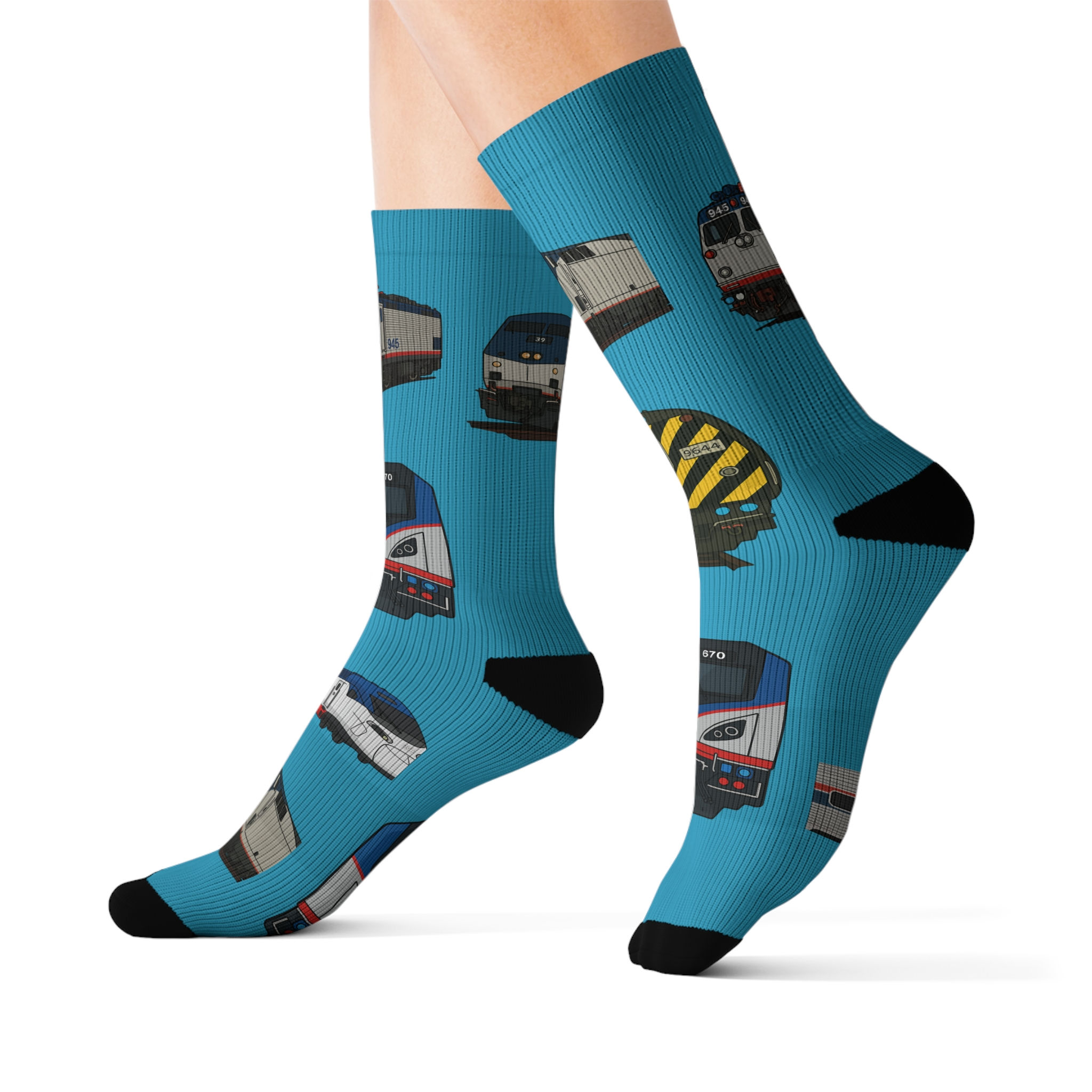 Amtrak-Inspired SOCKS