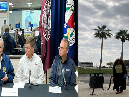 Texas Governor Abbott Prepares For Fierce Winter Storm Striking The Gulf Coast Region