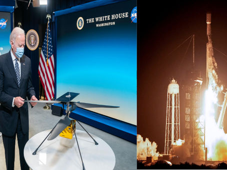 Biden Elated Over Odyssey Moon Landing After 50 Yrs