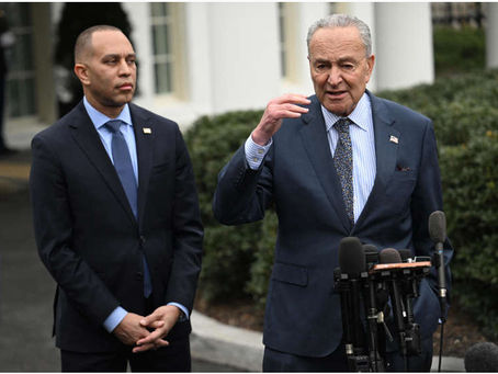 Schumer Comments On the Intense Meeting Between Biden and Speaker Johnson