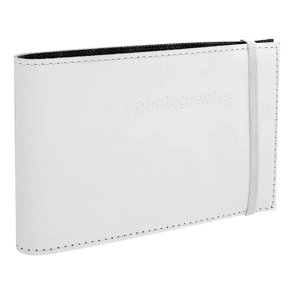 Photo Wallet - Citi-Leather White 5x7"