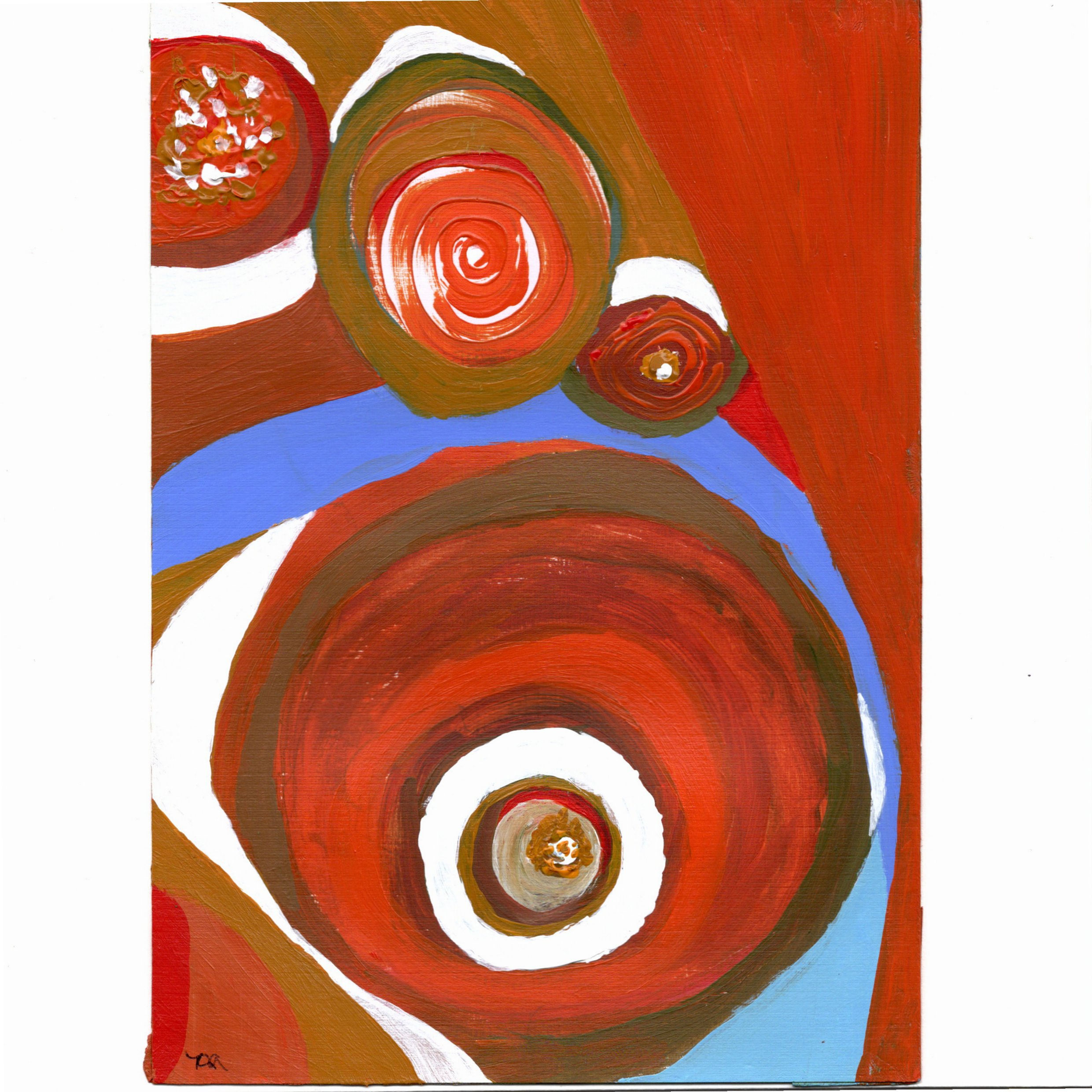 Touch of Red - Artist Leonie Auld