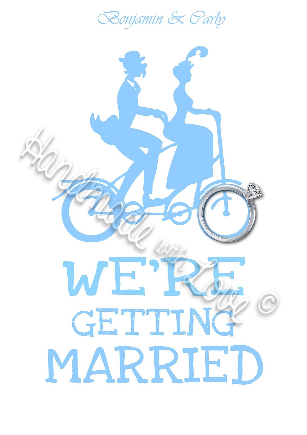 WE'RE GETTING MARRIED poster