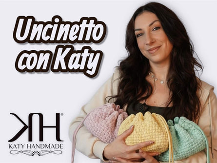 Crochet ad Abilmente Roma 2026: Crea la tua Pouch Bag e il Cardigan Cocoon con Katy Handmade!