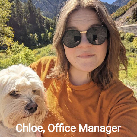 Chloe and Annie in the canyon