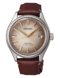 セイコー　プレザージュ　アップサイクル・レザーストラップ限定モデル
世界限定　3,000本（うち国内：500本）