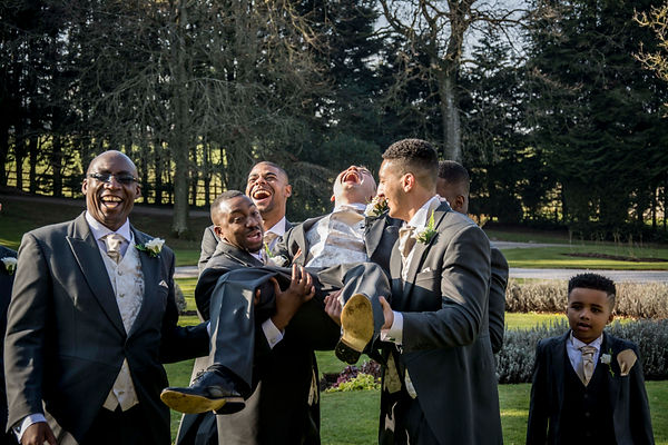 Throw the groom