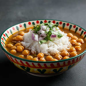 Beef Broth with Rice & Chickpeas