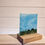 Thumbnail: Buron on the Aubrac, Aveyron - Fused Glass with Oak Stand