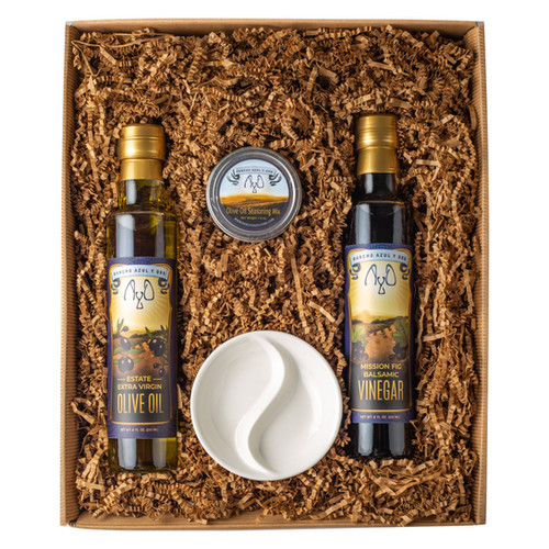 Yin Yang Oil and Vinegar Gift Set, (Gift Set 5D) Rancho Azul Rancho