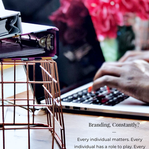 Branding, Constantly?