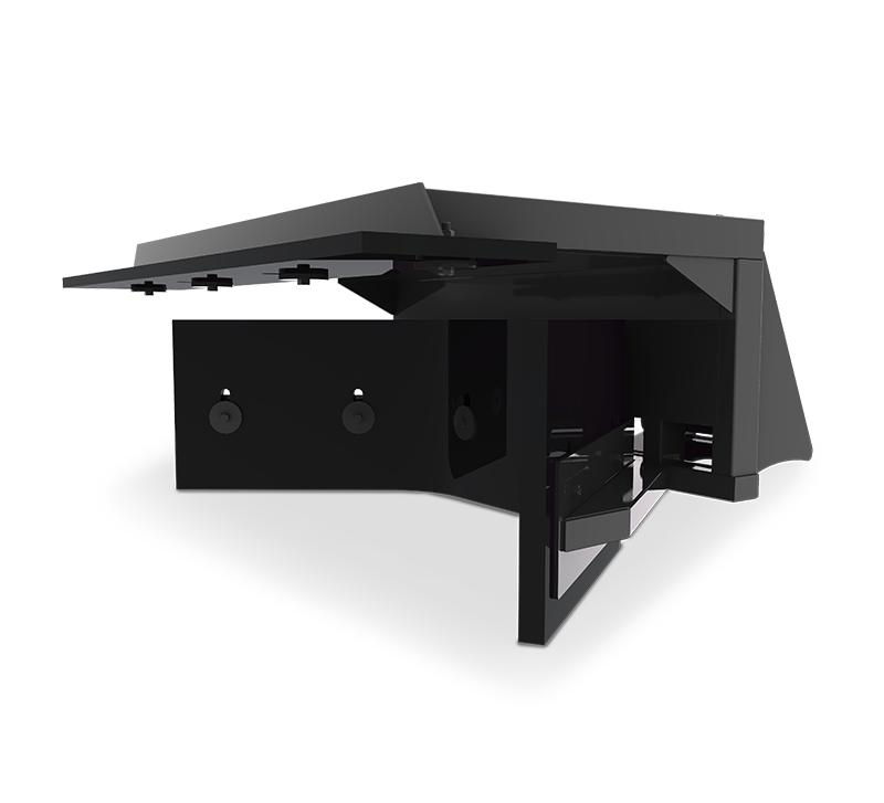 HORST RSBDHxx RUBBER FREE STALL SCRAPER W/BACK DRAG - HEAVY DUTY