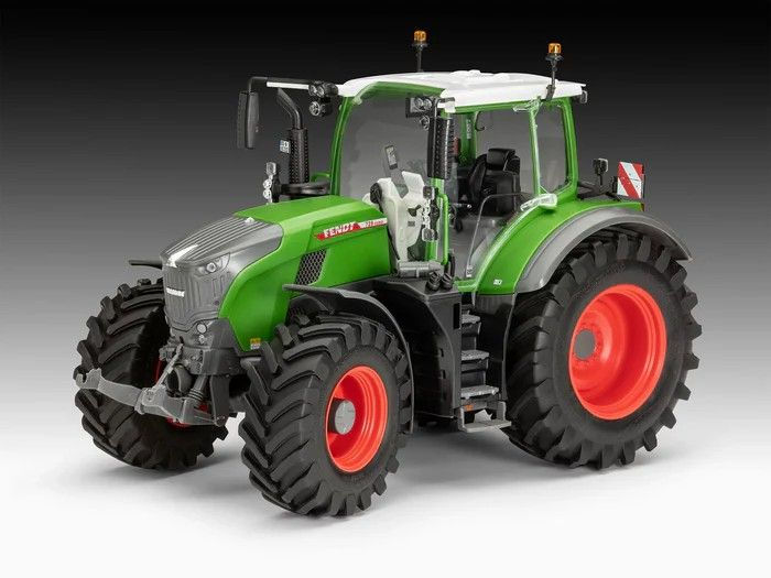 Thumbnail: Assembled Fendt 728 Vario model from Revell building set