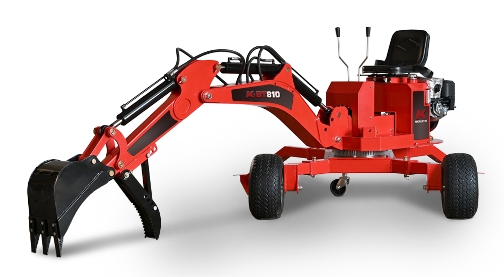 MK MARTIN MKBT810 TRAILER BACKHOE