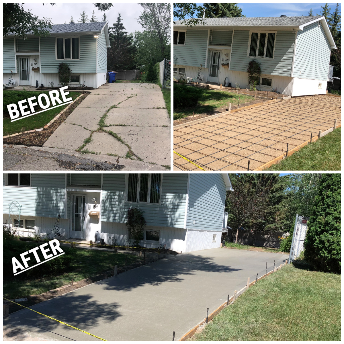 Driveway replacement estimates