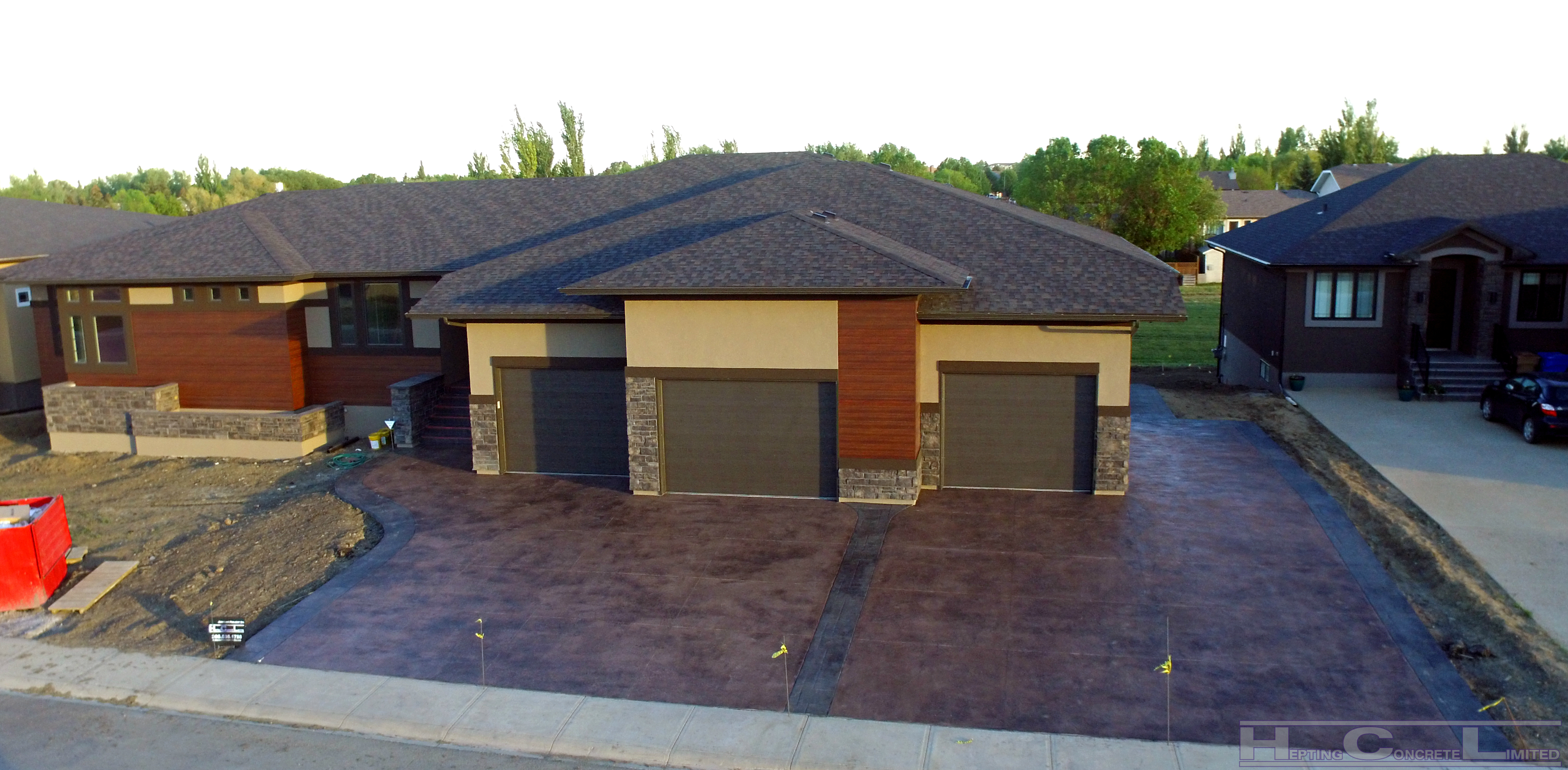 Stamped Concrete driveway