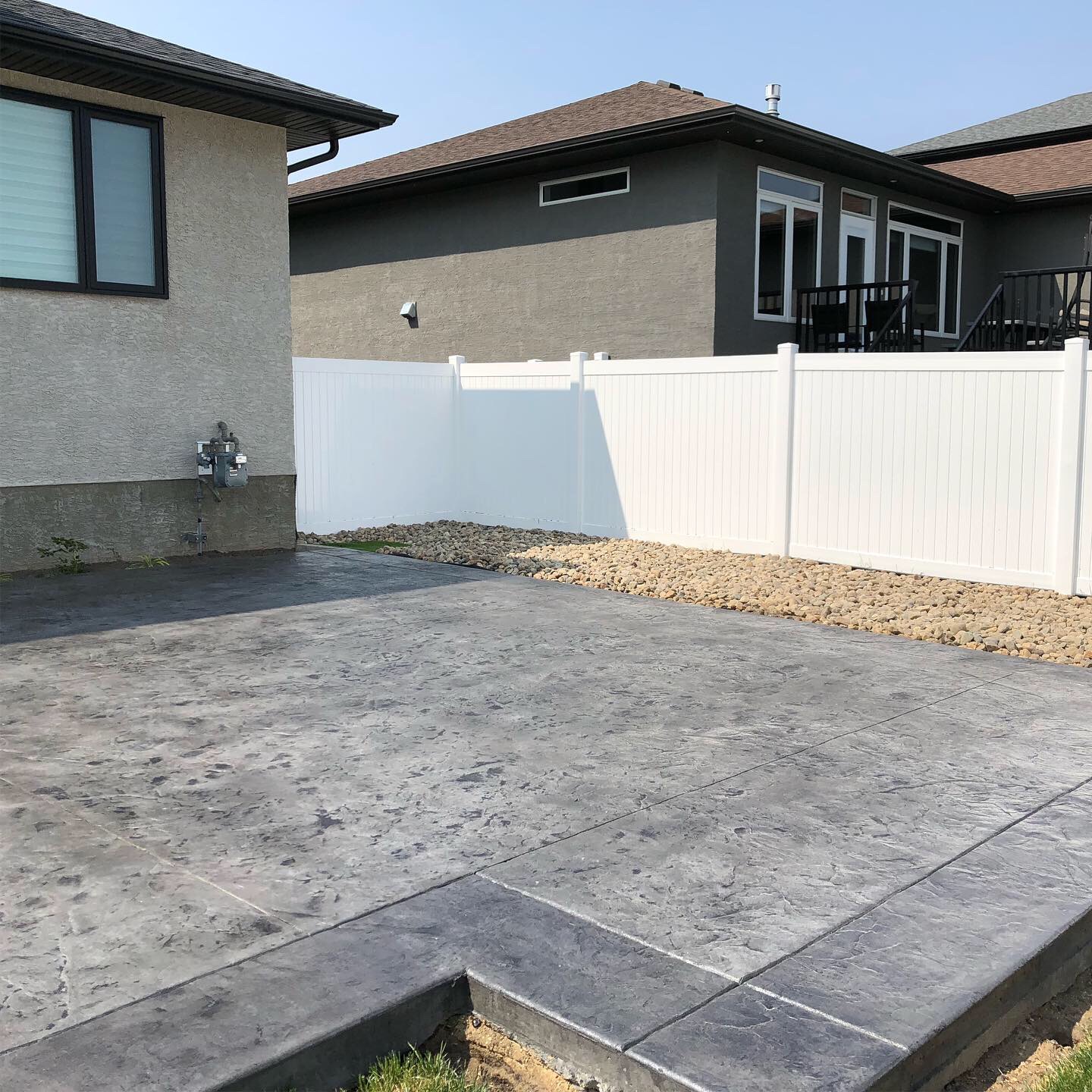 StampedConcrete patio