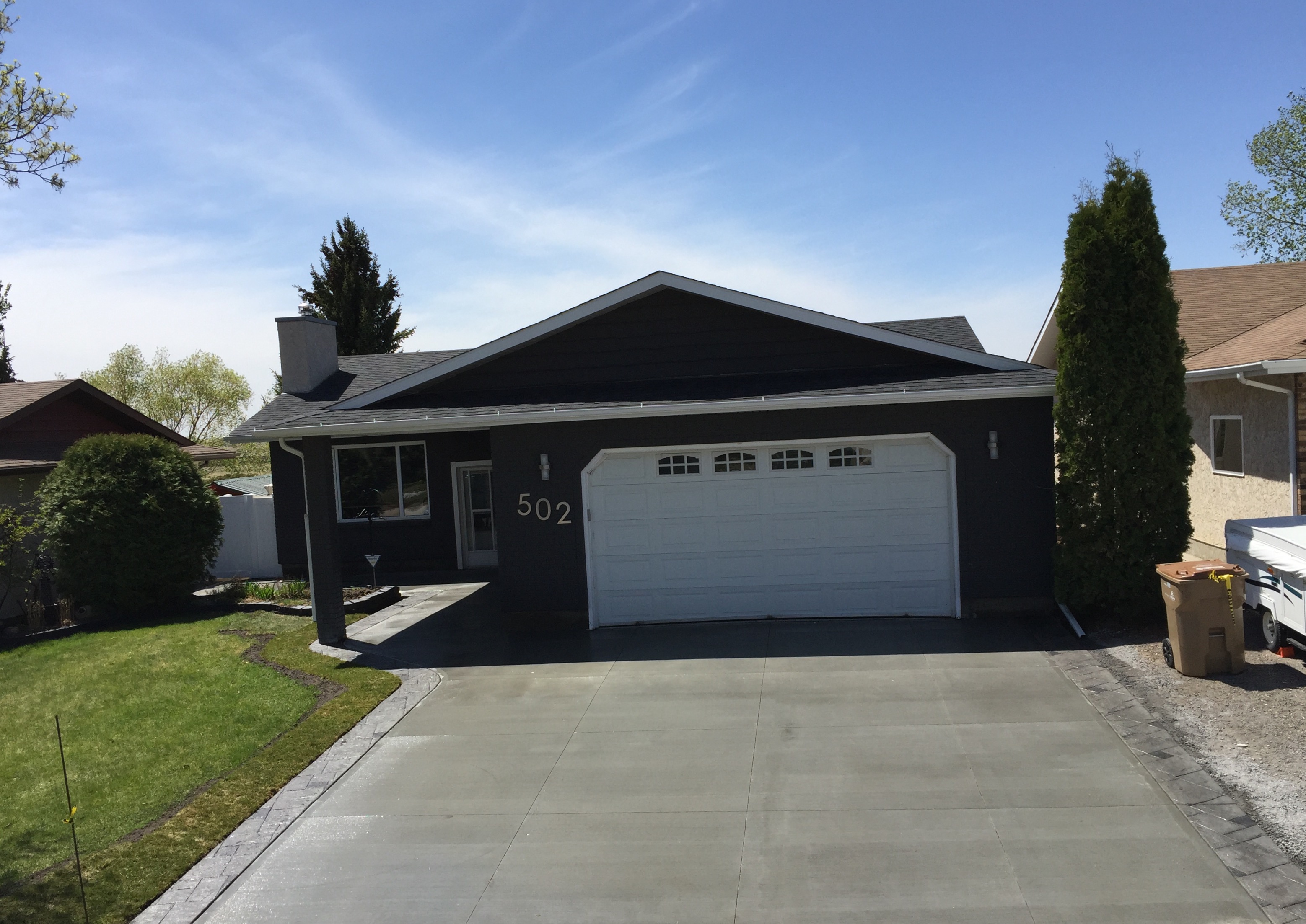 Concrete driveway replacement