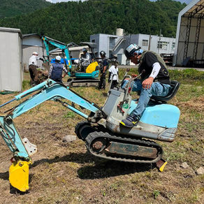 2026/07/26 DSGふくい主催の重機講習会に参加しました
