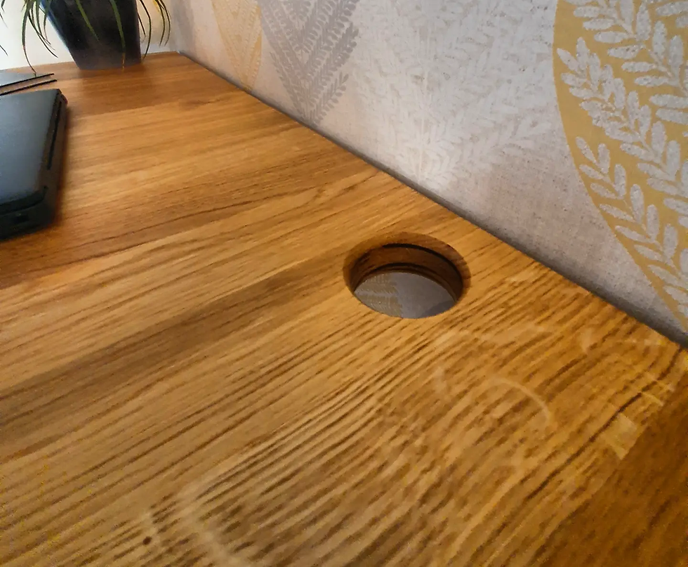 Thumbnail: Oak Hair Pin Desk