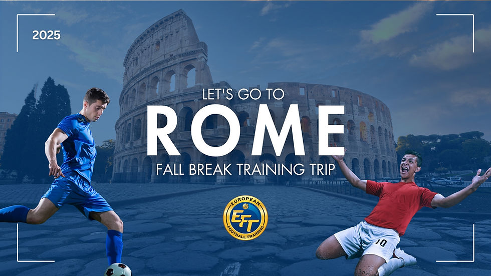 FALL BREAK TRAINING TRIP: Rome, Italy