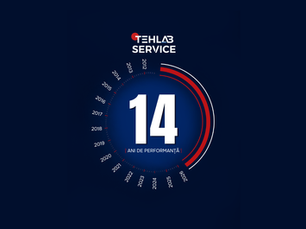 14 ani Tehlab Service – aniversare dedicată excelenței, preciziei și parteneriatelor de durată
