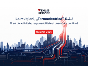 Mesaj de felicitare adresat „Termoelectrica” S.A. cu prilejul aniversării a 11 ani de activitate
