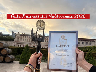 Gala Businessului Moldovenesc 2026: Trofeul „Zeița Calității” – Povestea unui SUCCES scris ÎMPREUNĂ, zi de zi.