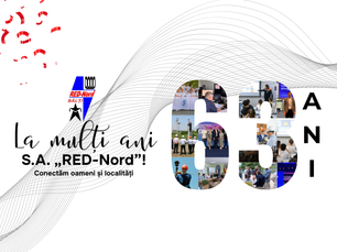 Felicitare aniversară – 63 de ani RED-Nord