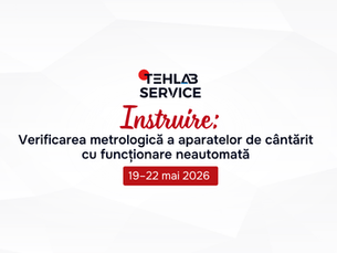 Participarea reprezentanților „Tehlab Service” S.R.L. la cursul de instruire privind verificarea metrologică a aparatelor de cântărit cu funcționare neautomată