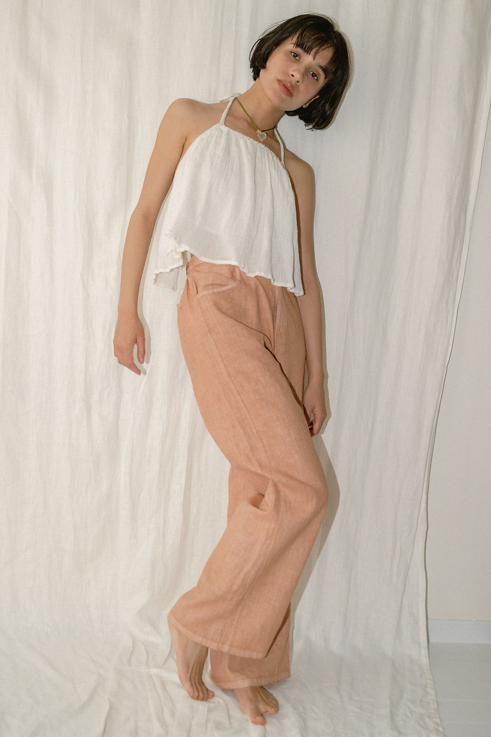 サムネイル： Wide Leg Pants - Kohaku
