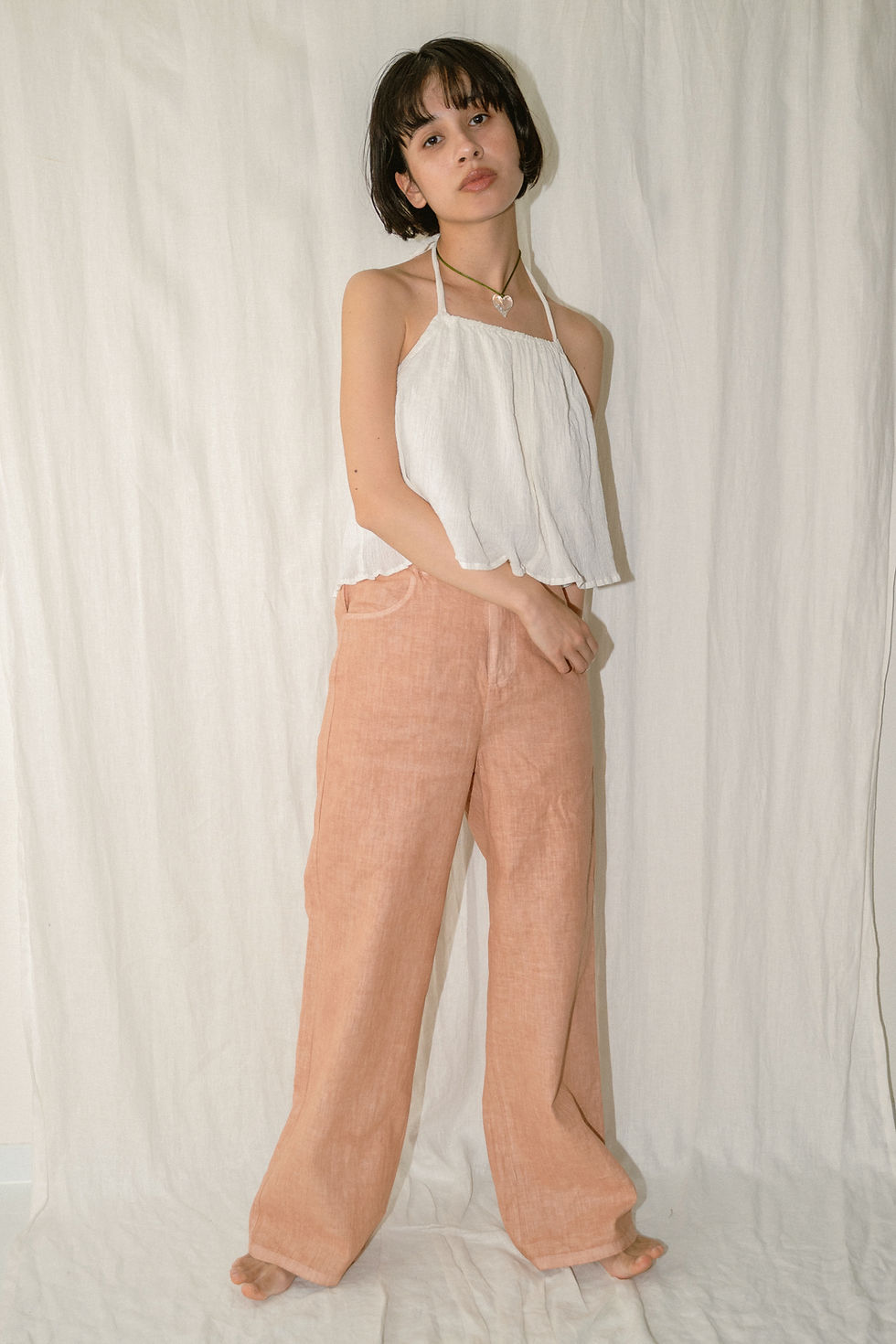 サムネイル： Wide Leg Pants - Kohaku