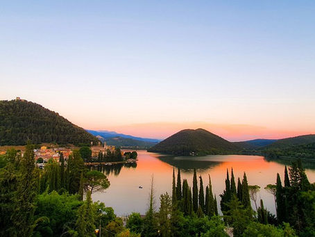Sunset sul Lago di Piediluco