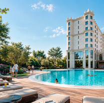 Kapadokya Uranus Otel doğal taş cephe kaplaması