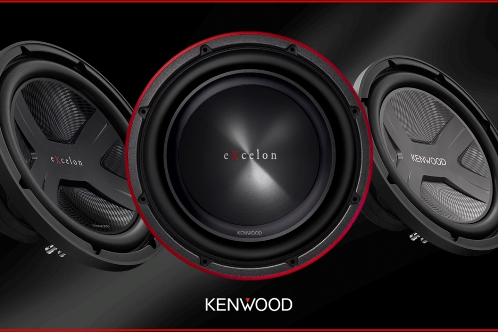 Nuevos subwoofers Kenwood eXcelon, con potencia combinada, nuevo estilo