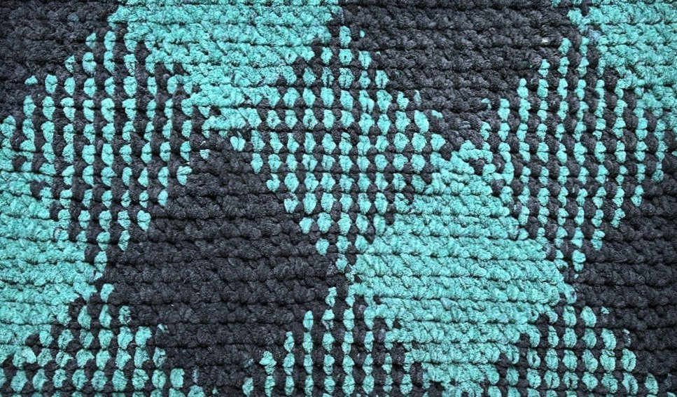 Bernat Blanket Color Pooling Forest Plaid